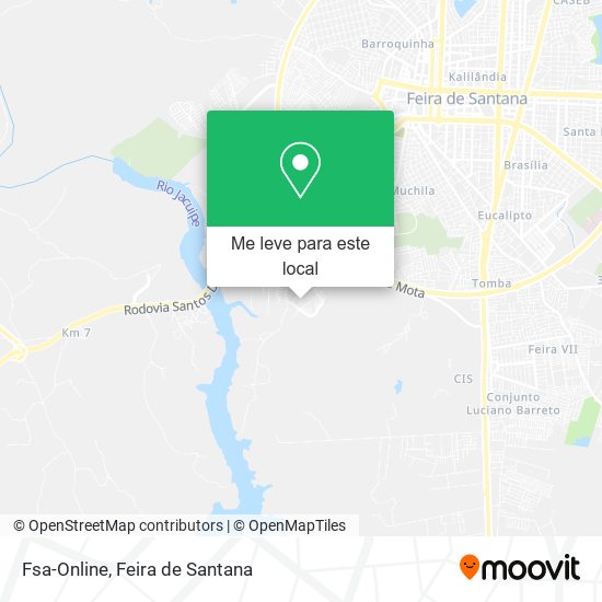 Fsa-Online mapa