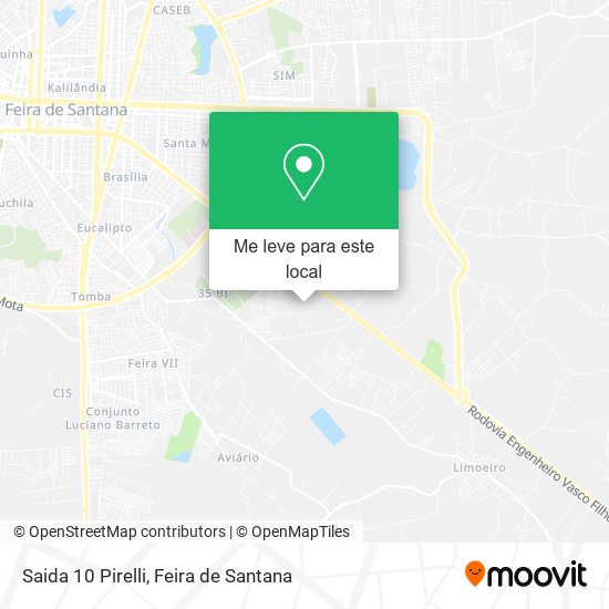 Saida 10 Pirelli mapa