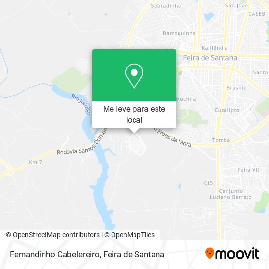 Fernandinho Cabelereiro mapa