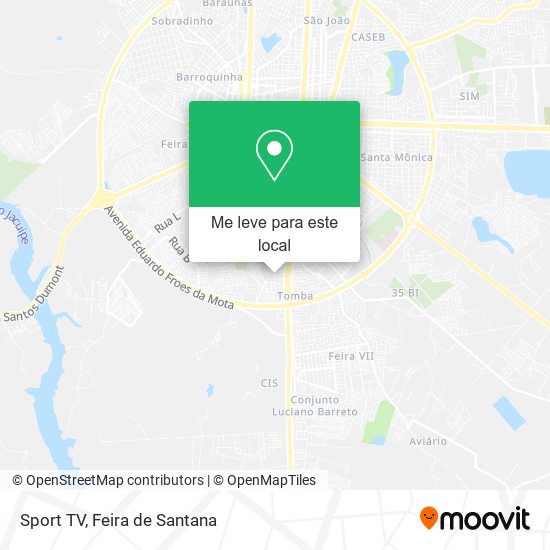 Sport TV mapa