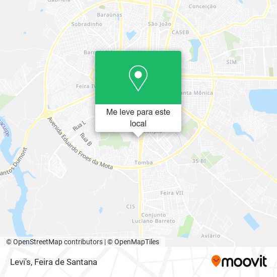 Levi's mapa