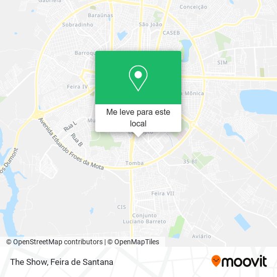 The Show mapa