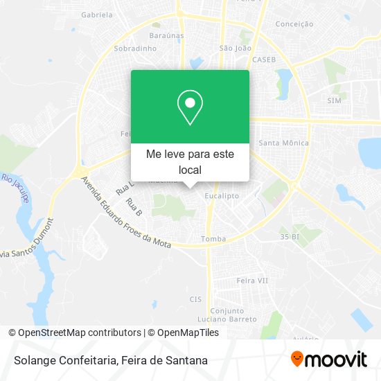 Solange Confeitaria mapa