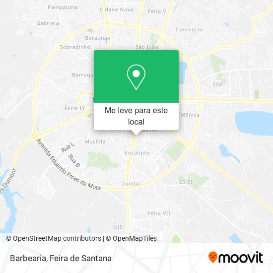 Barbearia mapa