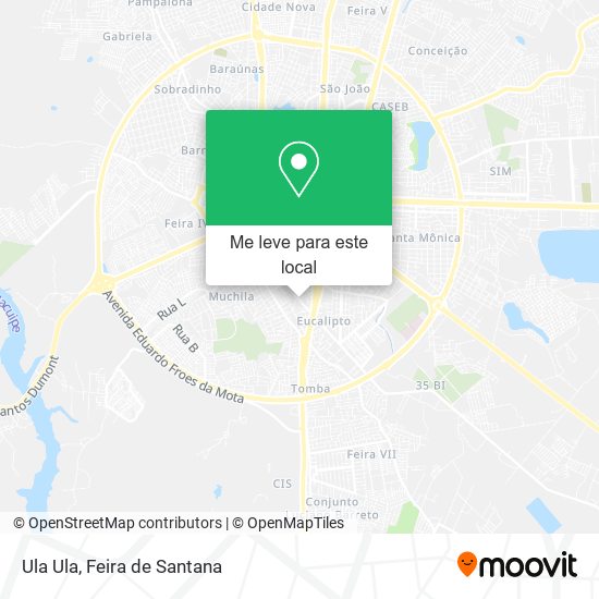 Ula Ula mapa