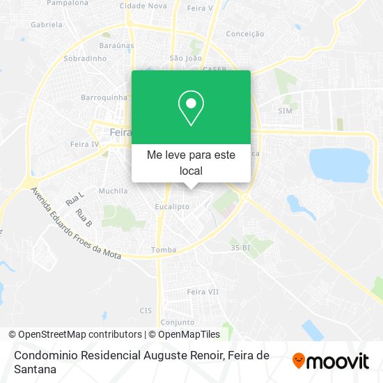 Condominio Residencial Auguste Renoir mapa