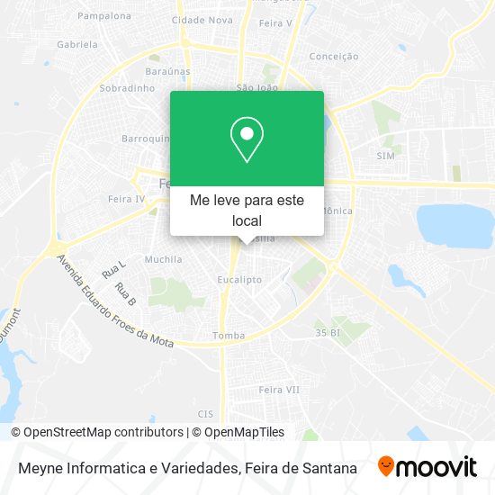 Meyne Informatica e Variedades mapa