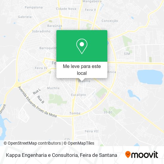 Kappa Engenharia e Consultoria mapa