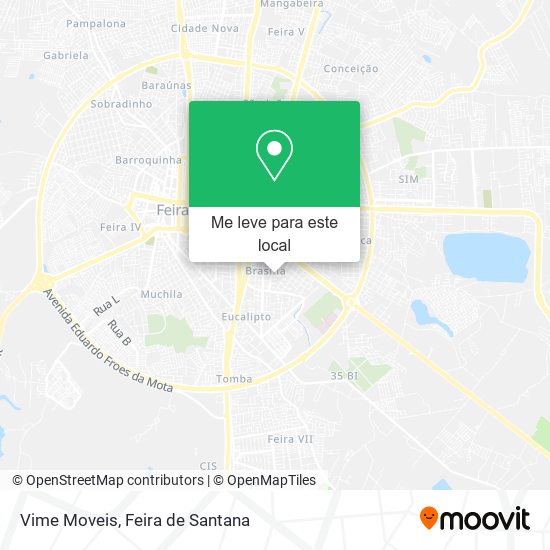 Vime Moveis mapa