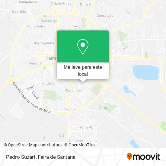 Pedro Suzart mapa