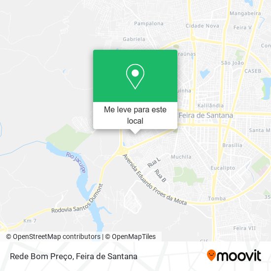 Rede Bom Preço mapa
