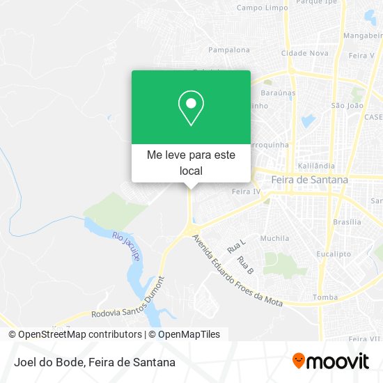 Joel do Bode mapa