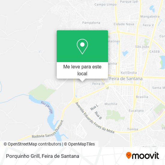 Porquinho Grill mapa