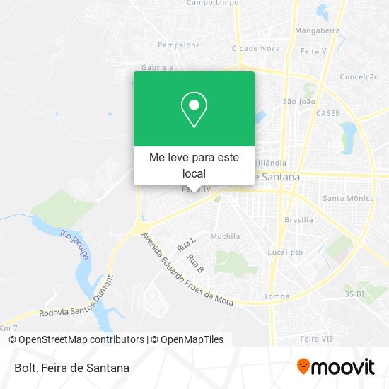 Bolt mapa