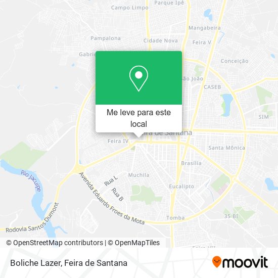 Boliche Lazer mapa