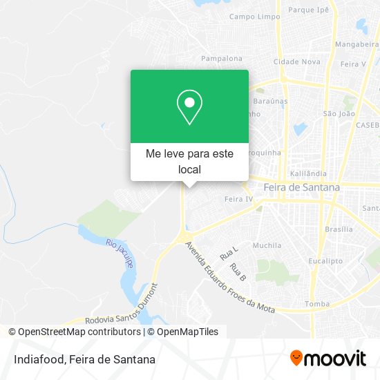 Indiafood mapa