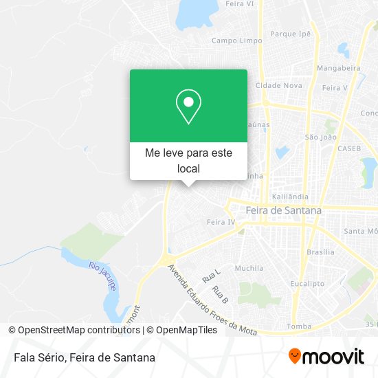 Fala Sério mapa