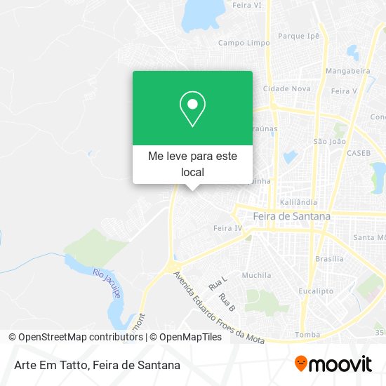 Arte Em Tatto mapa