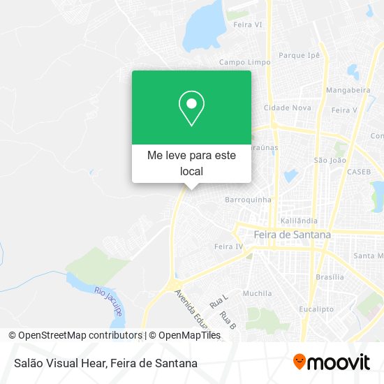 Salão Visual Hear mapa
