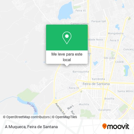 A Muqueca mapa