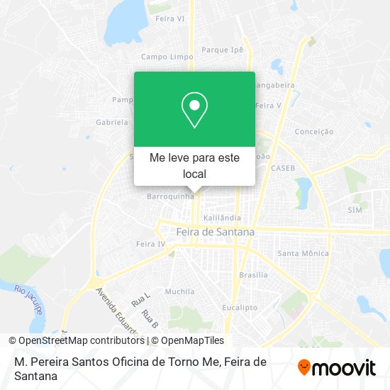 M. Pereira Santos Oficina de Torno Me mapa