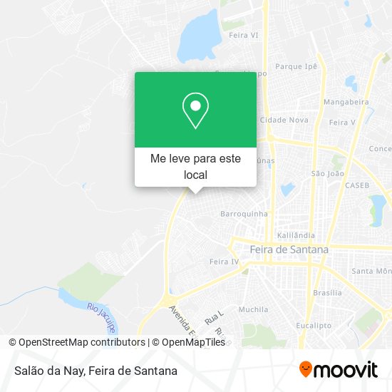 Salão da Nay mapa