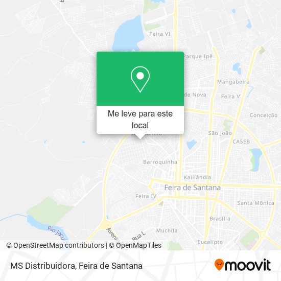 MS Distribuidora mapa