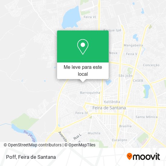 Poff mapa