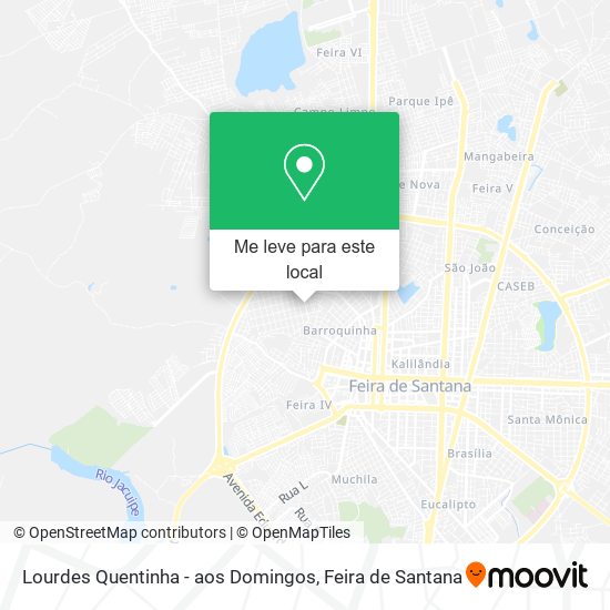 Lourdes Quentinha - aos Domingos mapa