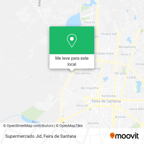 Supermercado Jid mapa