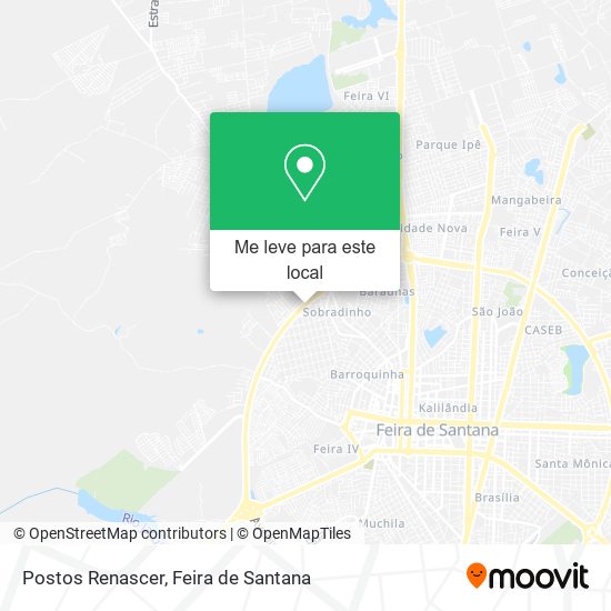 Postos Renascer mapa