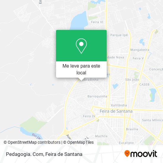 Pedagogia. Com mapa