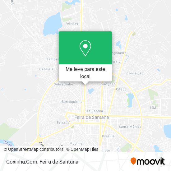 Coxinha.Com mapa