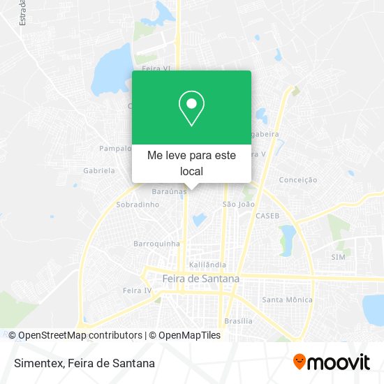 Simentex mapa
