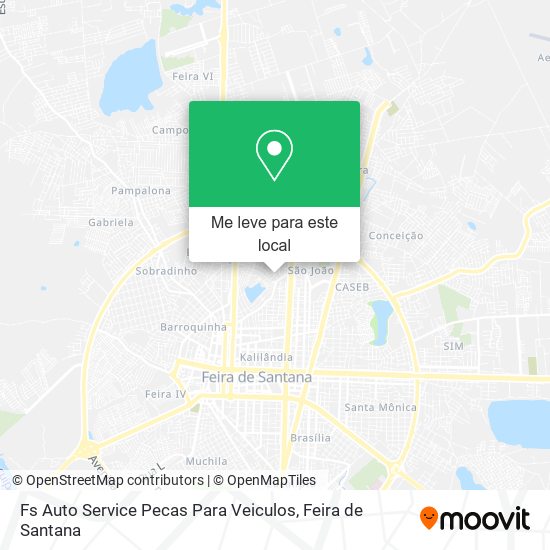 Fs Auto Service Pecas Para Veiculos mapa