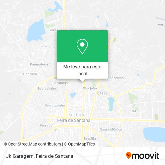 Jk Garagem mapa