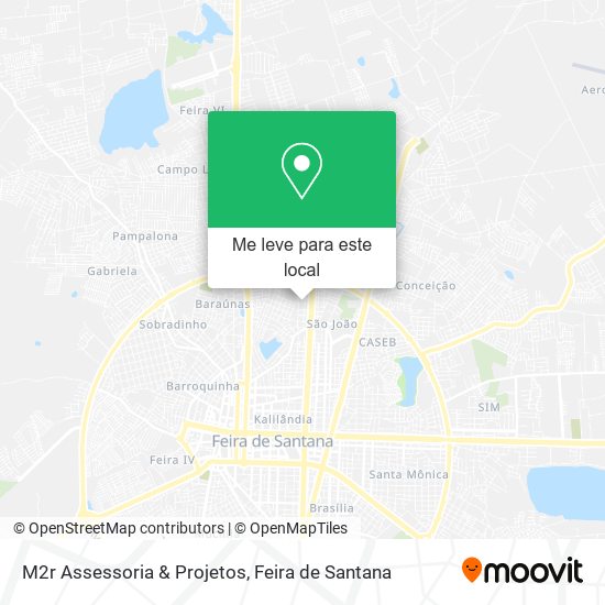 M2r Assessoria & Projetos mapa