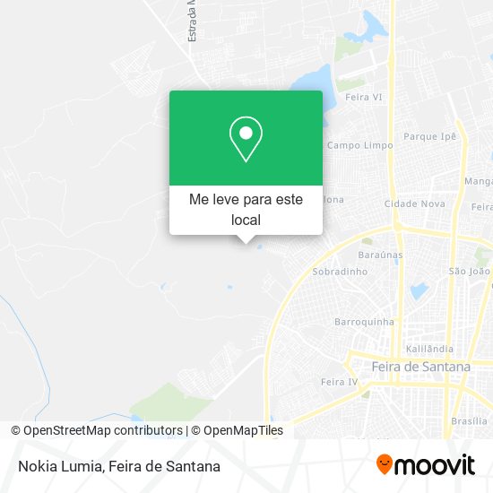 Nokia Lumia mapa