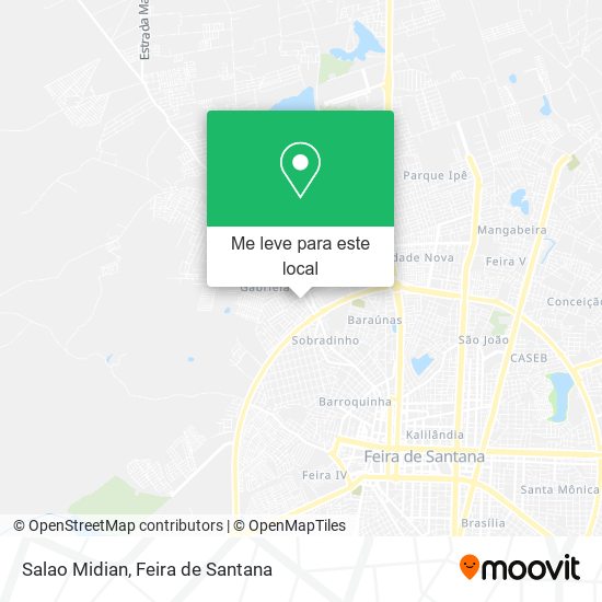 Salao Midian mapa