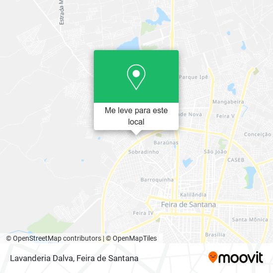 Lavanderia Dalva mapa