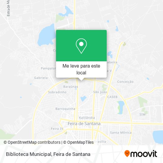 Biblioteca Municipal mapa