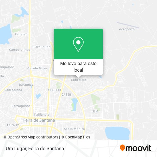 Um Lugar mapa