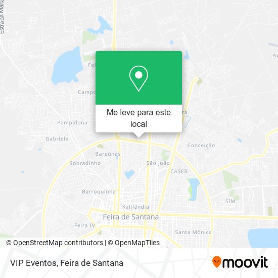 VIP Eventos mapa