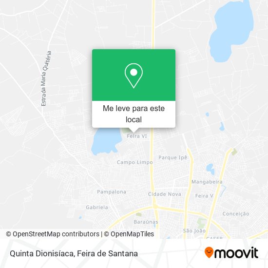 Quinta Dionisíaca mapa