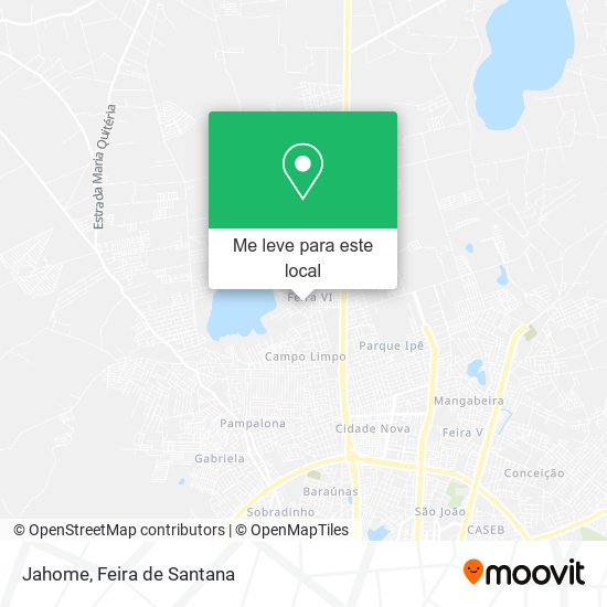 Jahome mapa
