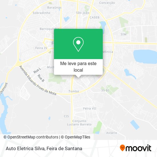 Auto Eletrica Silva mapa