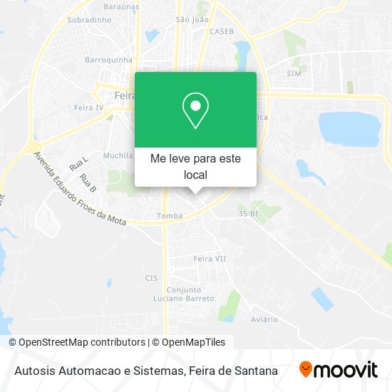 Autosis Automacao e Sistemas mapa