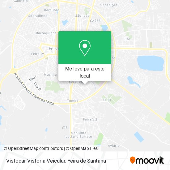 Vistocar Vistoria Veicular mapa