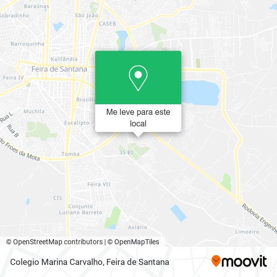 Colegio Marina Carvalho mapa