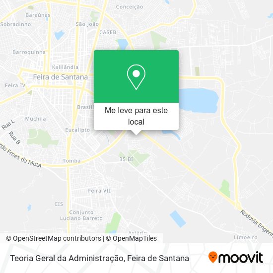 Teoria Geral da Administração mapa